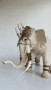 Schleich, vintage, екшън фигури , модел боен слон и боен носорог , снимка 6