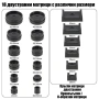 Професионална преса за часовници за затваряне на часовници инструмент часовникари 18 матрици, снимка 4