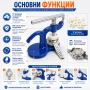 Професионална часовникарска преса за затваряне на часовници часовникарски инструмент за ремонт, снимка 2