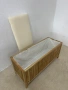 Ракла за пране с пейка за сядане Relaxdays, Органайзер/Шкаф за баня, снимка 8