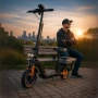 Електрическа тротинетка KuKirin M5 Pro – 1000W, 70 км пробег, 52 км/ч, сгъваема, снимка 1