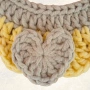 Ръчно плетена декоративна яка за домашни любимци – стилна и удобна, снимка 9