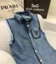 Дънкова Рокля Prada , снимка 3
