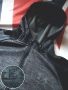 Мъжки суичър Under Armour ColdGear серия худи с цип черно сиво L Large, снимка 2