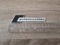 черен стикер Supercharged , снимка 3