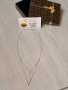 🌟 Чисто Ново Дамско Двойно Златно Колие (14K) + Сертификат 🌟, снимка 12