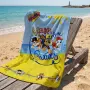 Детска плажна кърпа Пес Патрул / Paw Patrol 70х140 см - Чейс, Маршал и Ръбъл, снимка 1