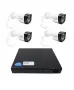 Готов комплект IP Floureon XPOE Security System 4 камери 1080P HD NVR 1TB, снимка 1