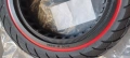 Плътна бандажна гума 10x2.125 с червен ринг , снимка 4