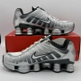 !НОВИ! Nike Shox TL | Metallic Silver | + КУТИЯ, снимка 2