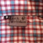 %SALE! КАТО НОВА JACK WOLFSKIN Size M оригинална карирана риза с къс ръкав Джак Улфскин Plaid Shirt, снимка 7