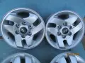 Оригинални Алуминиеви джанти за Hyundai Terracan  6 x 139,7mm ,централен отвор 106,1 mm , ET 25 ,7J , снимка 2