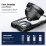 Телефото обектив NEEWER HD 85 мм за телефон 17 мм смартфон iPhone Samsung Cage Case, снимка 4
