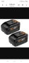 5.0Ah батерия за Worx 20v безжични електрически инструменти WA3578 WA3520 и други, пакет от 2 , снимка 1
