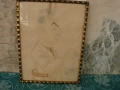 Стара картина 34 / 26 см  Васил Ковачев-Тимофей  1937 г, снимка 3