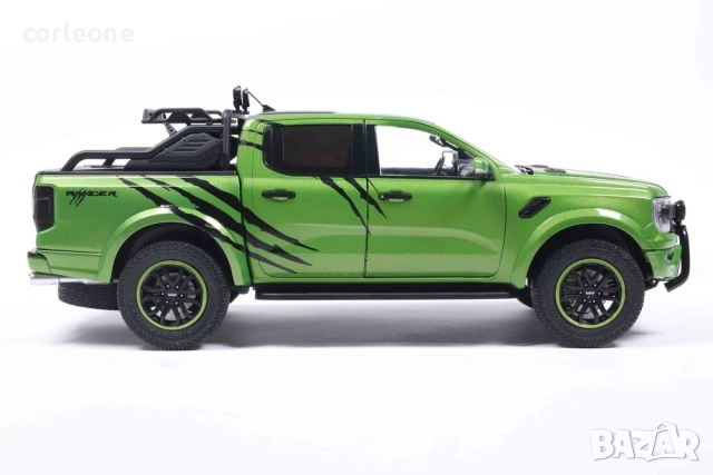 Ford Ranger Raptor Pick Up 2024 - мащаб 1:18 на Solido моделът е нов в кутия, снимка 4 - Колекции - 55148415