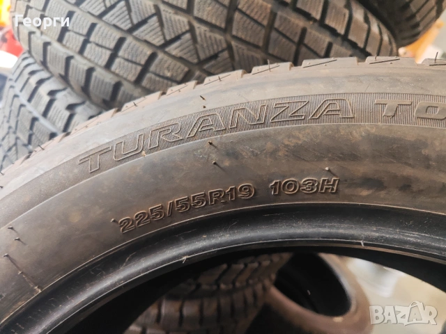 2бр. летни гуми 225/55/19 Bridgestone, снимка 3 - Гуми и джанти - 54822348