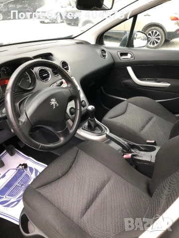 Peugeot 308 1.6Hdi, снимка 7 - Автомобили и джипове - 54683518