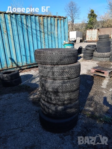 Гуми 225 65 16 C Ц Бриджистоун Bridgestone за бус 6 броя + нов внос. Не са нови!, снимка 11 - Гуми и джанти - 54113254