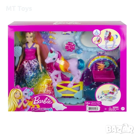 Кукла Barbie Dreamtopia с еднорог и аксесоари
