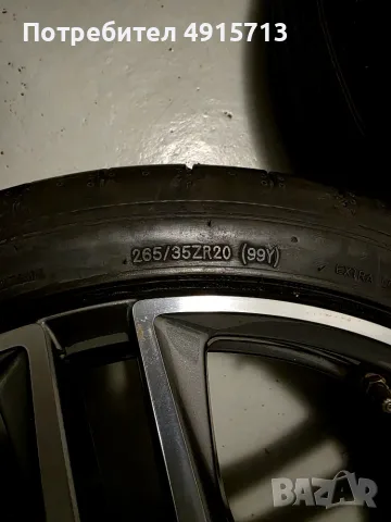 Оригинални Mercedes AMG джанти с гуми, снимка 8 - Гуми и джанти - 55624202