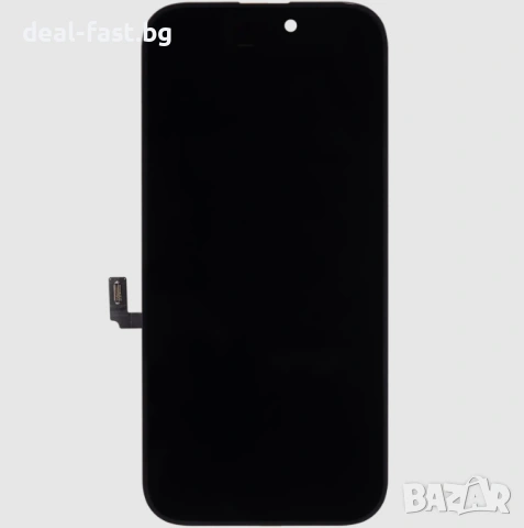 Soft Oled Съвместим LCD Дисплей за iPhone 17 /120Hz/ Черен / Гаранция, снимка 2 - Резервни части за телефони - 54768119