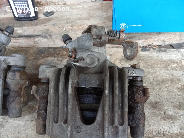 Задни спирачни апарати Bosch - Opel Astra G 1.6, снимка 8 - Части - 54382989