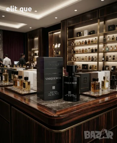 Оригинален арабски мъжки парфюм UNIQUE NOIR, 100ML EAU DE PARFUM