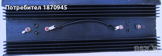 Продавам радиатор с транзистори, снимка 3 - Друга електроника - 54121483