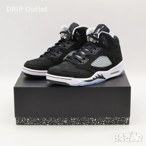 !НОВИ! Air Jordan 5 Retro | Moonlight Oreo | + КУТИЯ