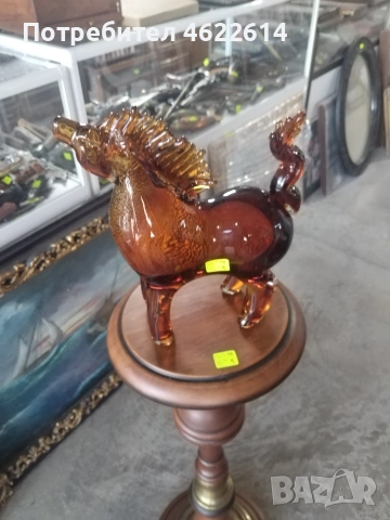 ПРОДАВАМ УНИКАЛНА ФИГУРА НА КОН МОРАНО , снимка 5 - Колекции - 55128437