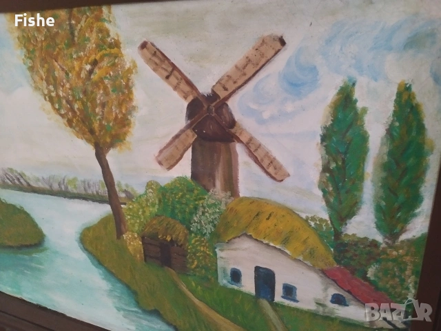 Продавам стара холандска картина, снимка 7 - Антикварни и старинни предмети - 54325416