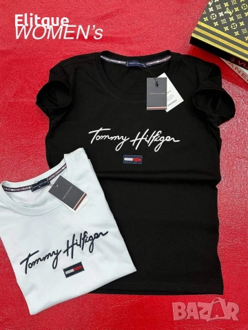 дамски премиум тениски (Karl Lagerfeld, Guess, Hugo, Tommy Hilfiger), снимка 5 - Тениски - 54599575