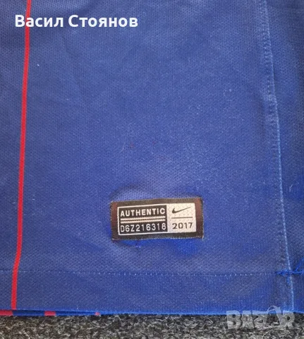 Барселона / Barcelona FC Nike 2017-18 Home Jersey - размер L, снимка 5 - Фен артикули - 55657370