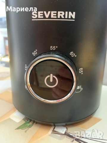Индукционен пенообразувател за мляко Severin SM 3586 Spuma 700, 500 W, Черен/Сребрист, снимка 2 - Други - 54836025