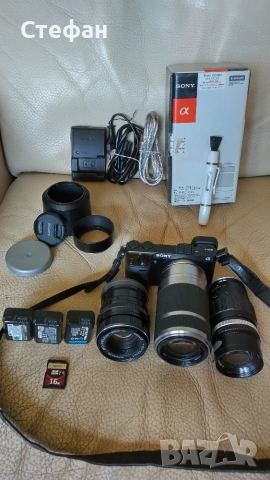 Фотоапарат безогледален Sony NEX 7 Комплект.