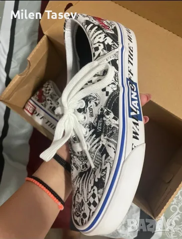 Оригинални Vans Era – Размер 37 – НОВИ, снимка 3 - Маратонки - 55427120