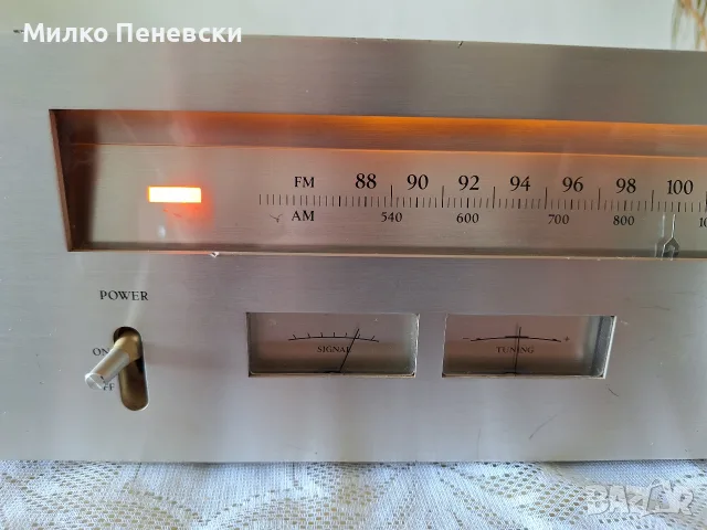 FISHER FM 7700 HIFI VINTAGE STEREO TUNER.MADE VON USA., снимка 2 - Ресийвъри, усилватели, смесителни пултове - 55603349