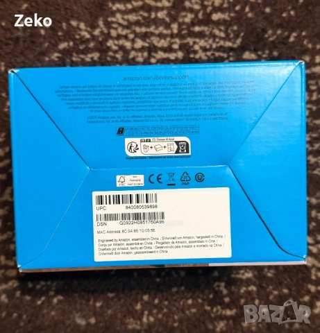Alexa Echo Dot 5 в гаранция, снимка 2 - Тонколони - 54609954