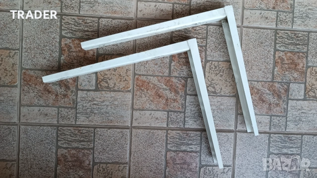 Стойки за климатик 400 х 450 x 50 mm - дебелина 1.5 mm. Бели