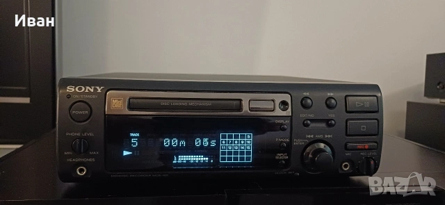 Минидиск SONY MDS-102, снимка 3 - Декове - 55123140