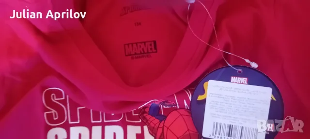 ЛОТ Spider-Man Блуза с дълъг ръкав  блокче Моливник и Флумастери , снимка 3 - Детски комплекти - 55484269