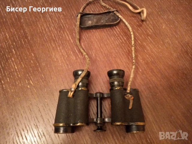 Колекционерски военен бинокъл на Карл Пол Гьорц, снимка 3 - Колекции - 54565252