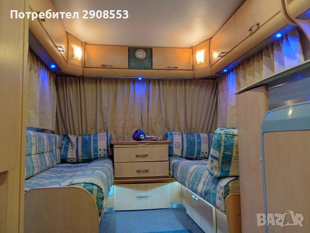 Каравана Bailey Pageant Bourdeaux 2005 френска спалня, снимка 9 - Каравани и кемпери - 54234507