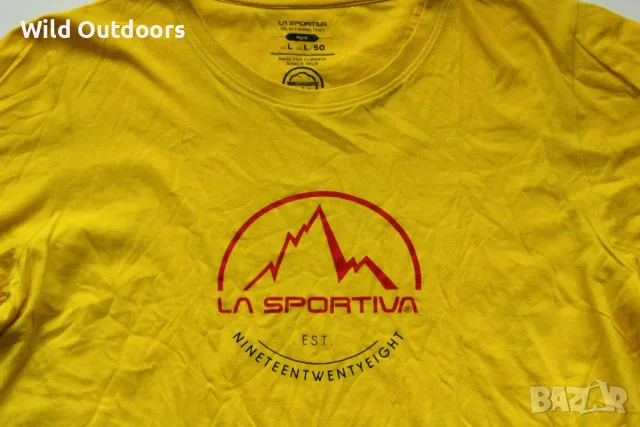 LA SPORTIVA - мъжка спортна тениска, размер 50 (L), снимка 2 - Спортни дрехи, екипи - 55397643