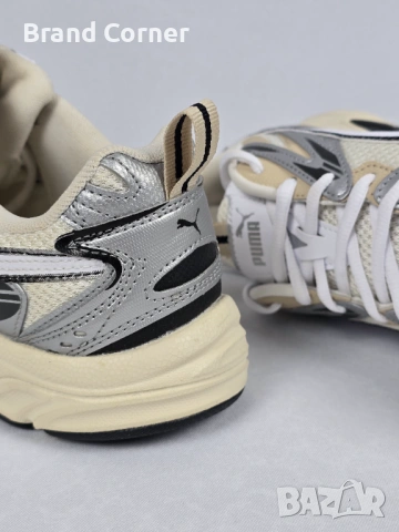 👟 Оригинални маратонки PUMA Morphic / SoftFoam+ (Сребристо и Крем), снимка 4 - Маратонки - 54302495