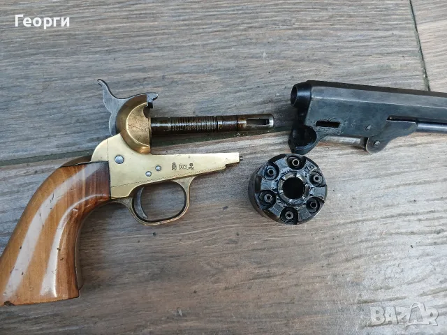 Стар револвер Colt Navy 1851г. , снимка 8 - Антикварни и старинни предмети - 55466392