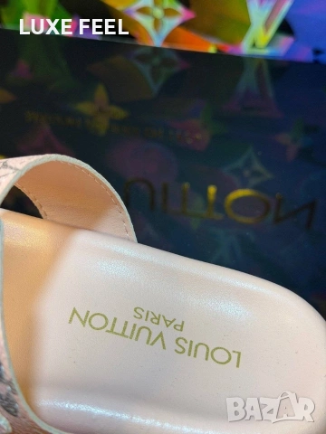 Louis Vuitton ⚜️Дамски Чехли 36-41 , снимка 12 - Чехли - 54335917