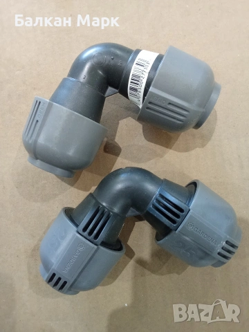 L-образен съединител Gardena 25 мм (Коляно) – Арт. 2773, снимка 4 - Напояване - 54133827