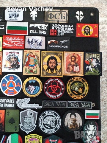 Ново зареждане военни/тактически велкро нашивки , снимка 8 - Екипировка - 51508280